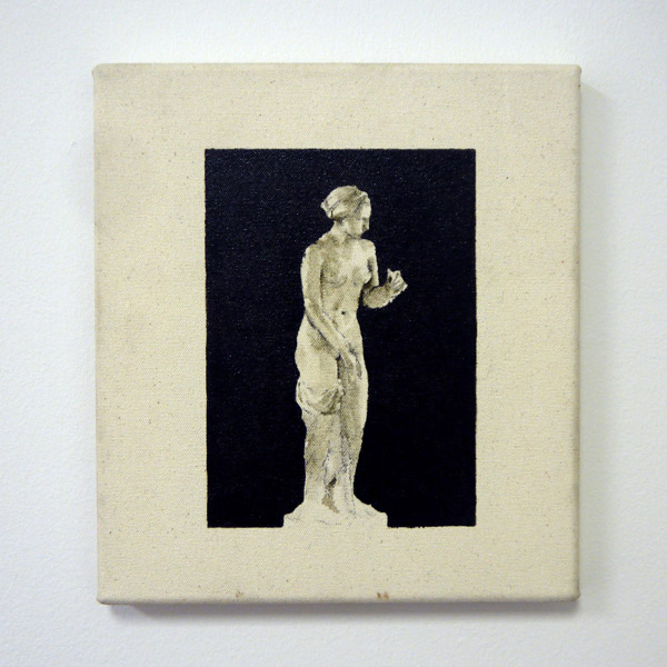 Aphrodite, oil on canvas