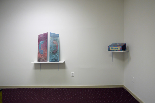 Stele installation view